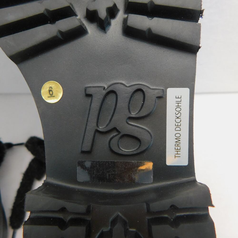 Paul Green Black Womens Merino Wool Lace up Lined Hiker Boots Size 6 New - Picture 10 of 12